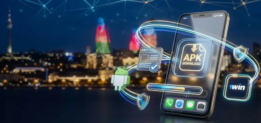 1win rəsmi saytında Android APK yükləmə paneli və Play Market məhdudiyyəti barədə məlumat